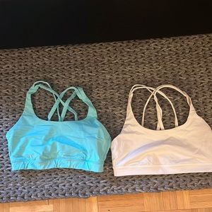 2 lululemon energy bras
